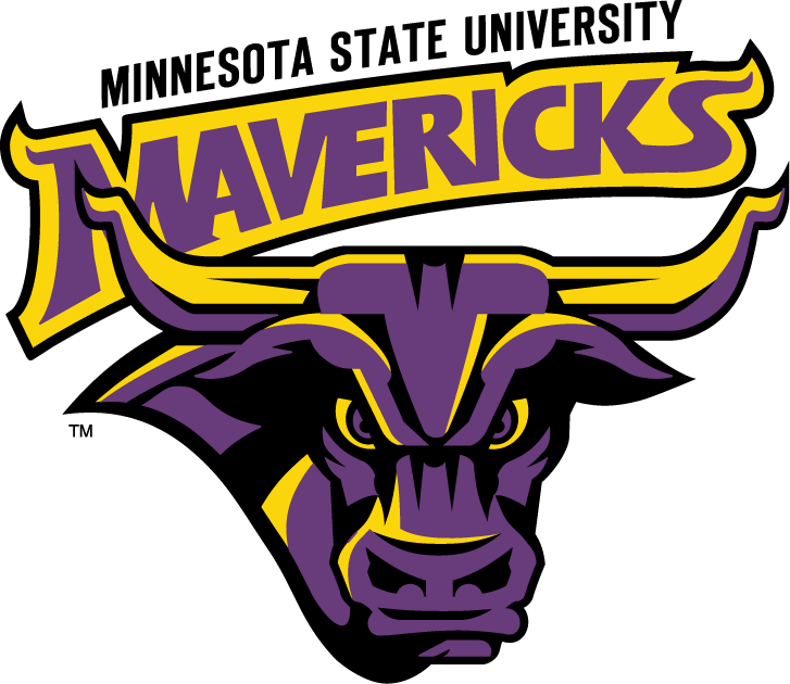 Minnesota State Mavericks logos iron-ons